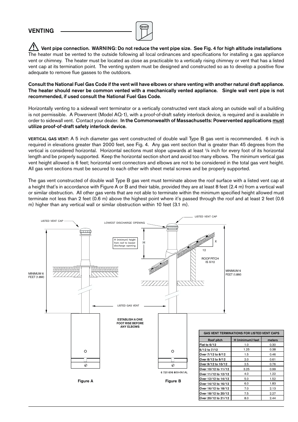 Venting | Bosch 125B NG User Manual | Page 7 / 24