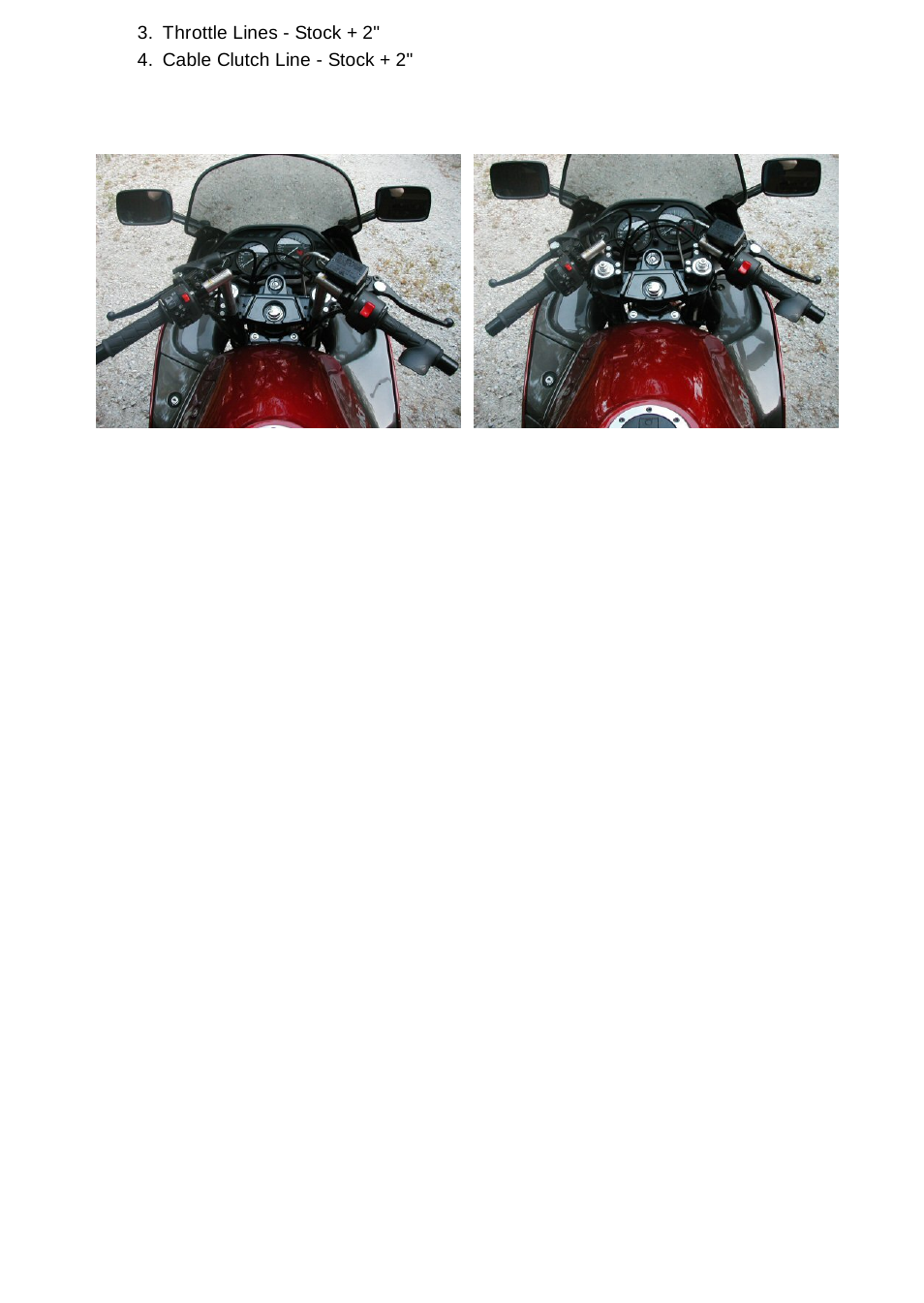 ConvertiBARS Kawasaki: ZZR600(2005+) User Manual | Page 2 / 2