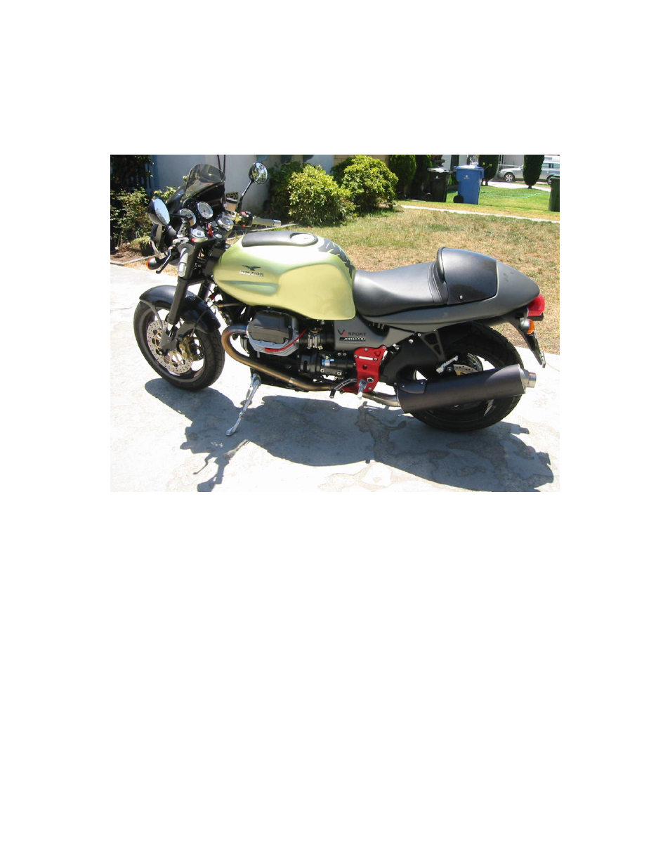 ConvertiBARS Moto Guzzi: V11 Naked/Sport User Manual | 6 pages