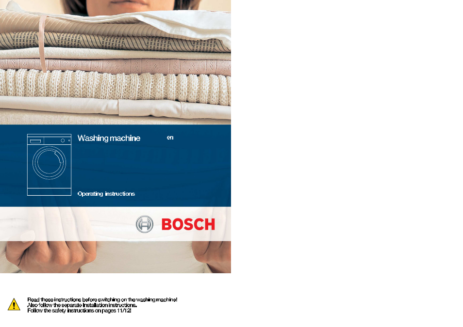 Bosch WAS24460UC User Manual | Page 10 / 10