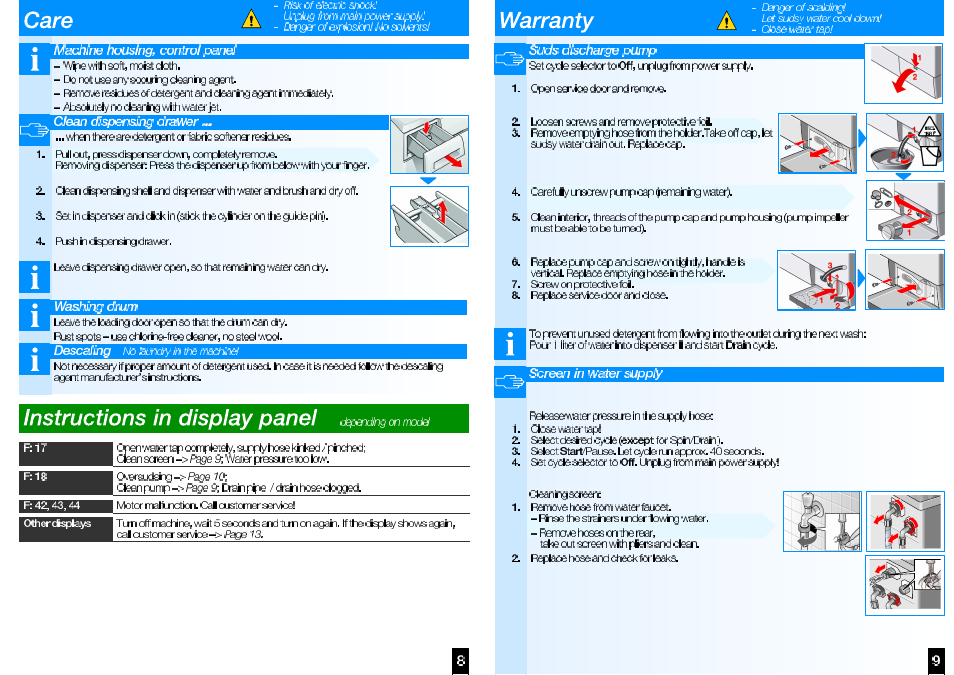 Bosch WAS24460UC User Manual | Page 7 / 10