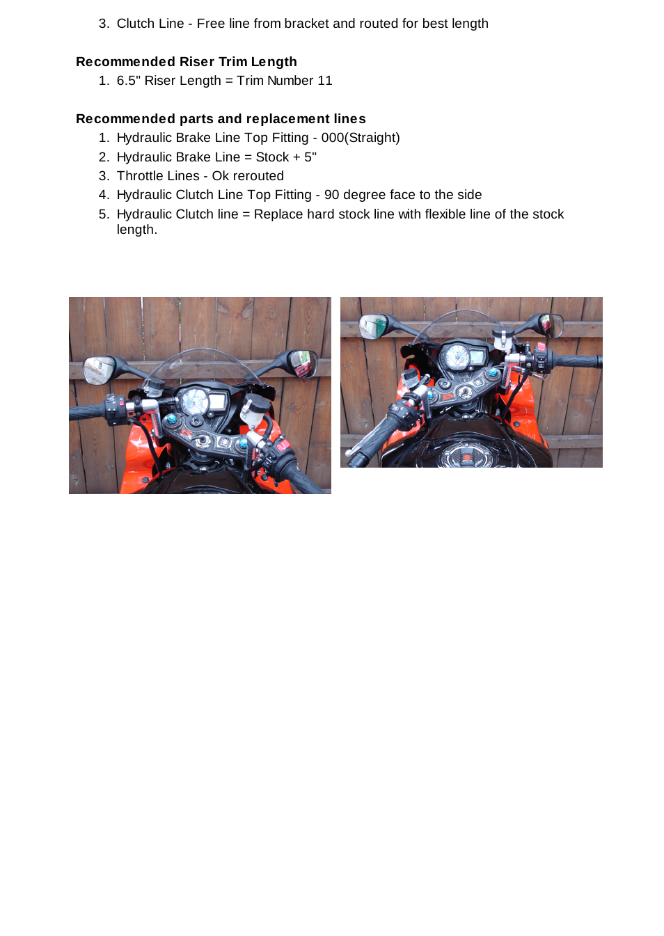 ConvertiBARS Suzuki: GSX-R1000 (07-08) User Manual | Page 2 / 2