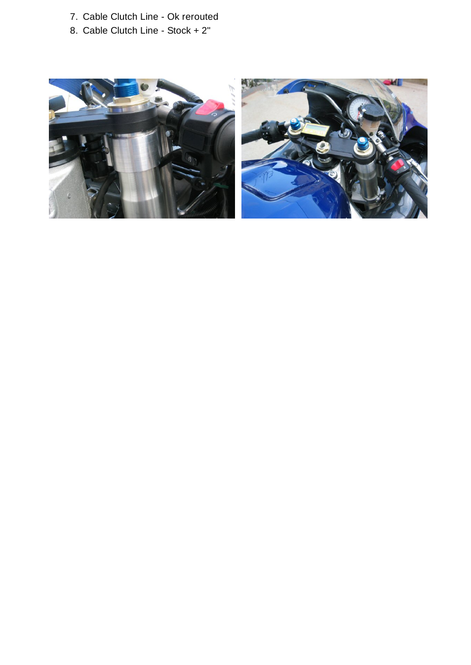 ConvertiBARS Suzuki: GSX-R750 (00-03) User Manual | Page 2 / 2