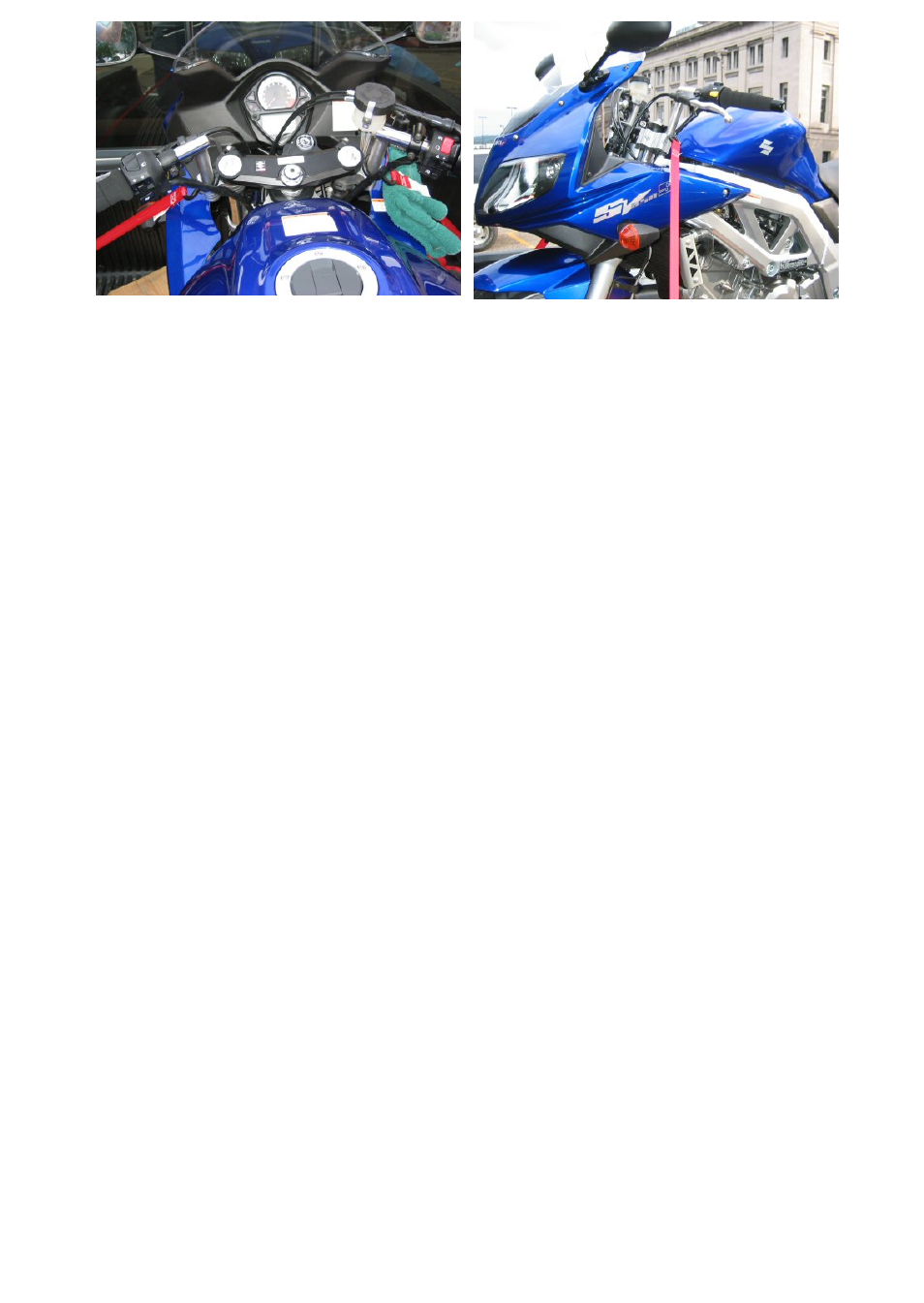 ConvertiBARS Suzuki: SV650S(ABS) 07+ User Manual | Page 2 / 2