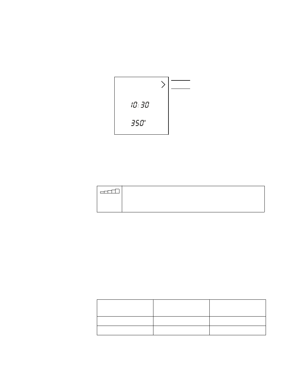 Temp (tempéra ture), Remarque, Limitation du temps de chauffage | Bosch HBL33 User Manual | Page 44 / 96