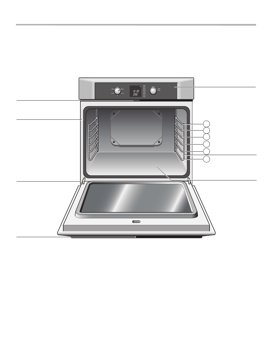 Getting started, Parts and accessories, Parts | Cooling fan, Oven vent, Oven bottom | Bosch HBL33 User Manual | Page 9 / 96