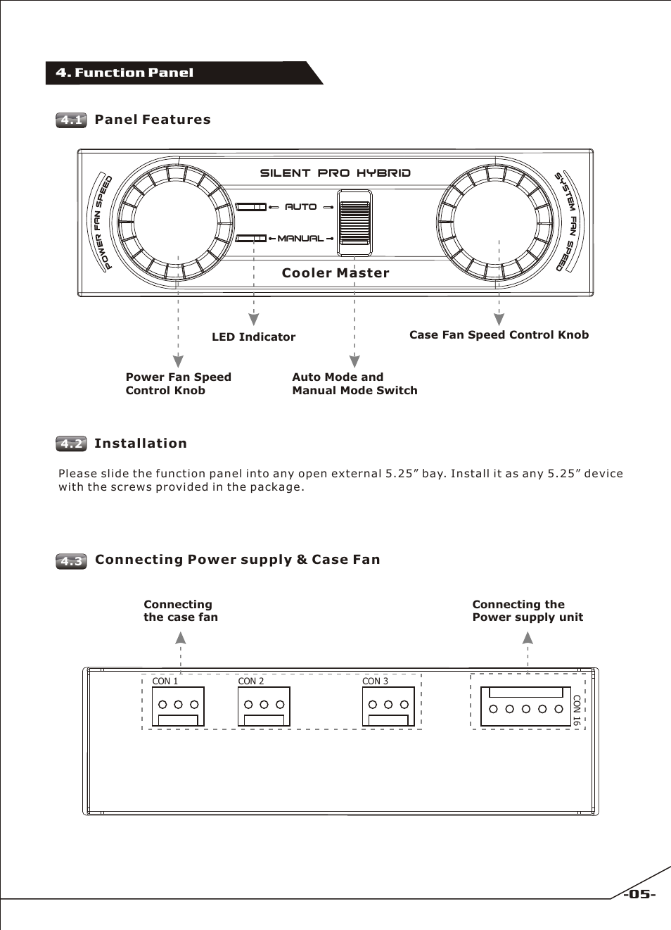 頁面 7, Silent pro hybrid | Cooler Master Silent Pro Hybrid 1050W User Manual | Page 7 / 20