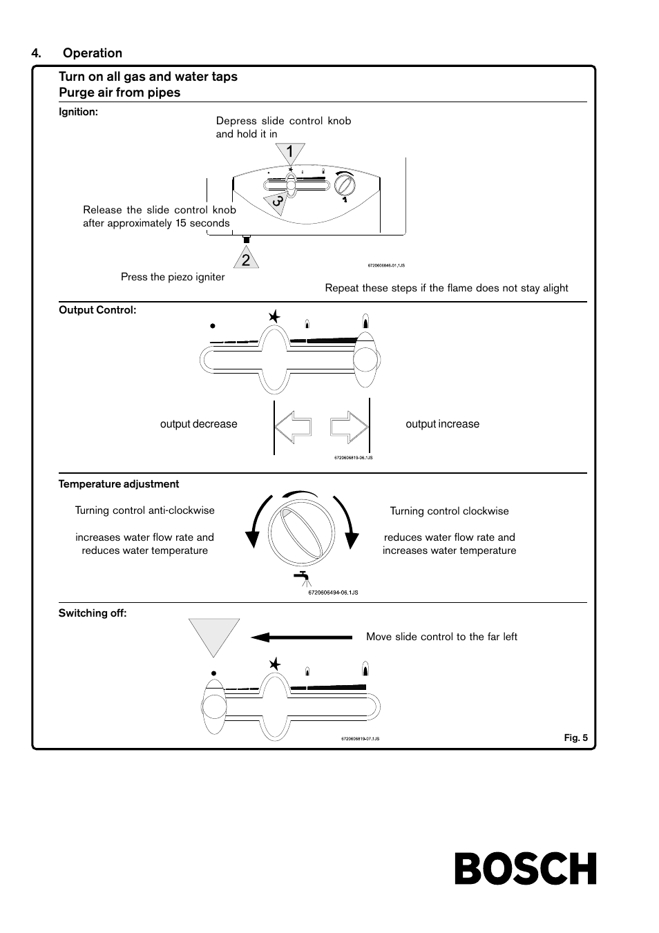 Bosch W11P User Manual | Page 8 / 8