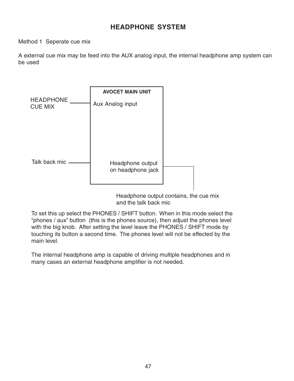 Crane Song AVOCET II User Manual | Page 47 / 56