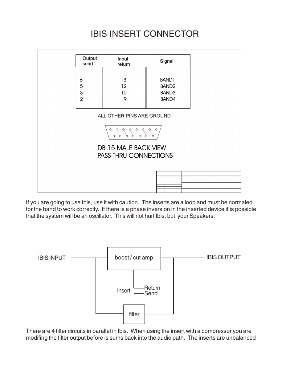 Ibis insert connector | Crane Song IBIS User Manual | Page 10 / 12