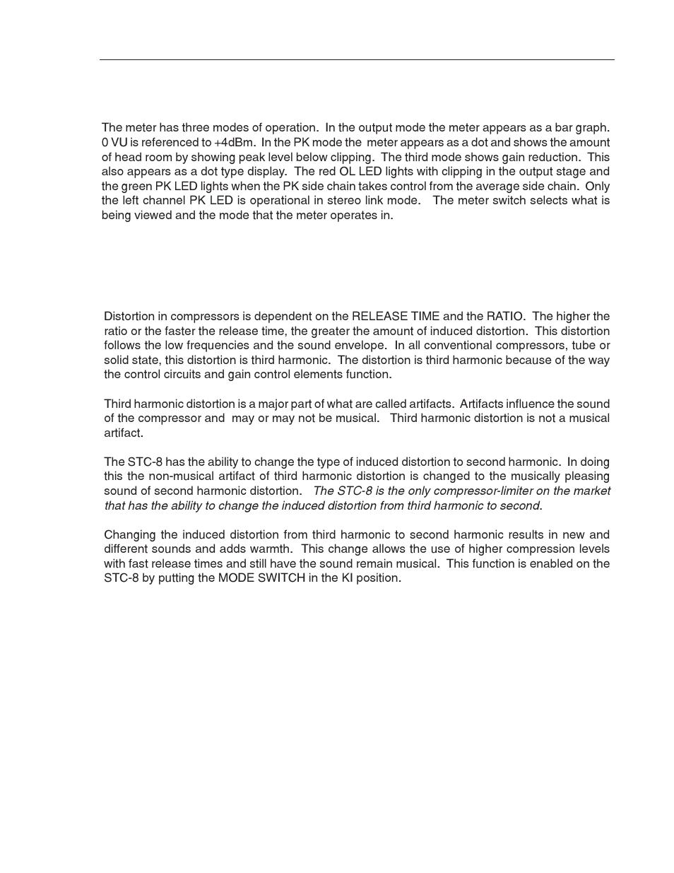 Crane Song STC-8 User Manual | Page 10 / 20