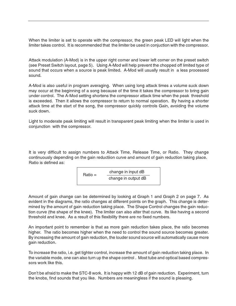 Crane Song STC-8 User Manual | Page 13 / 20