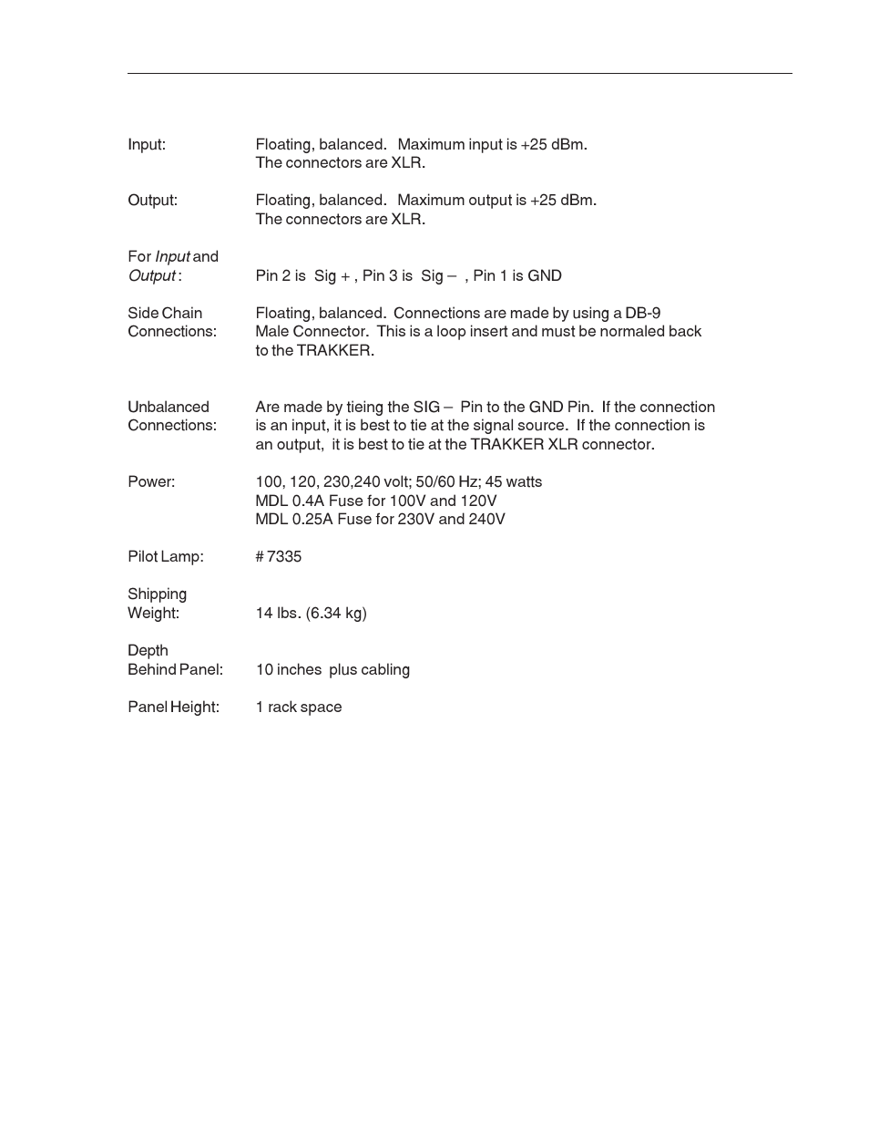 Crane Song TRAKKER User Manual | Page 11 / 15
