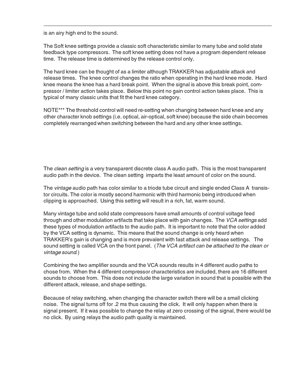 Crane Song TRAKKER User Manual | Page 9 / 15
