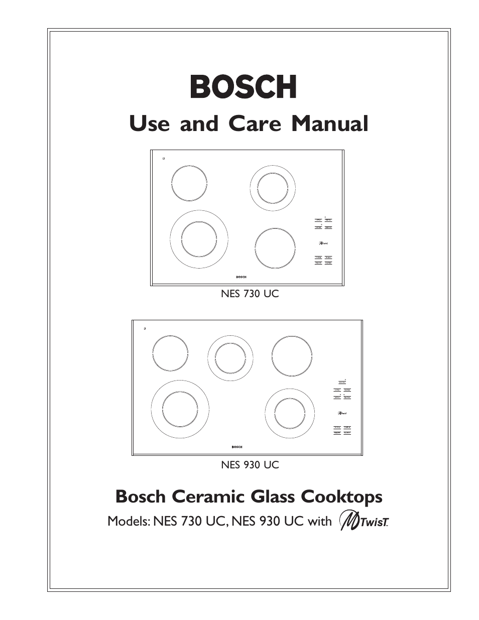 Bosch NES 730 UC User Manual | 48 pages