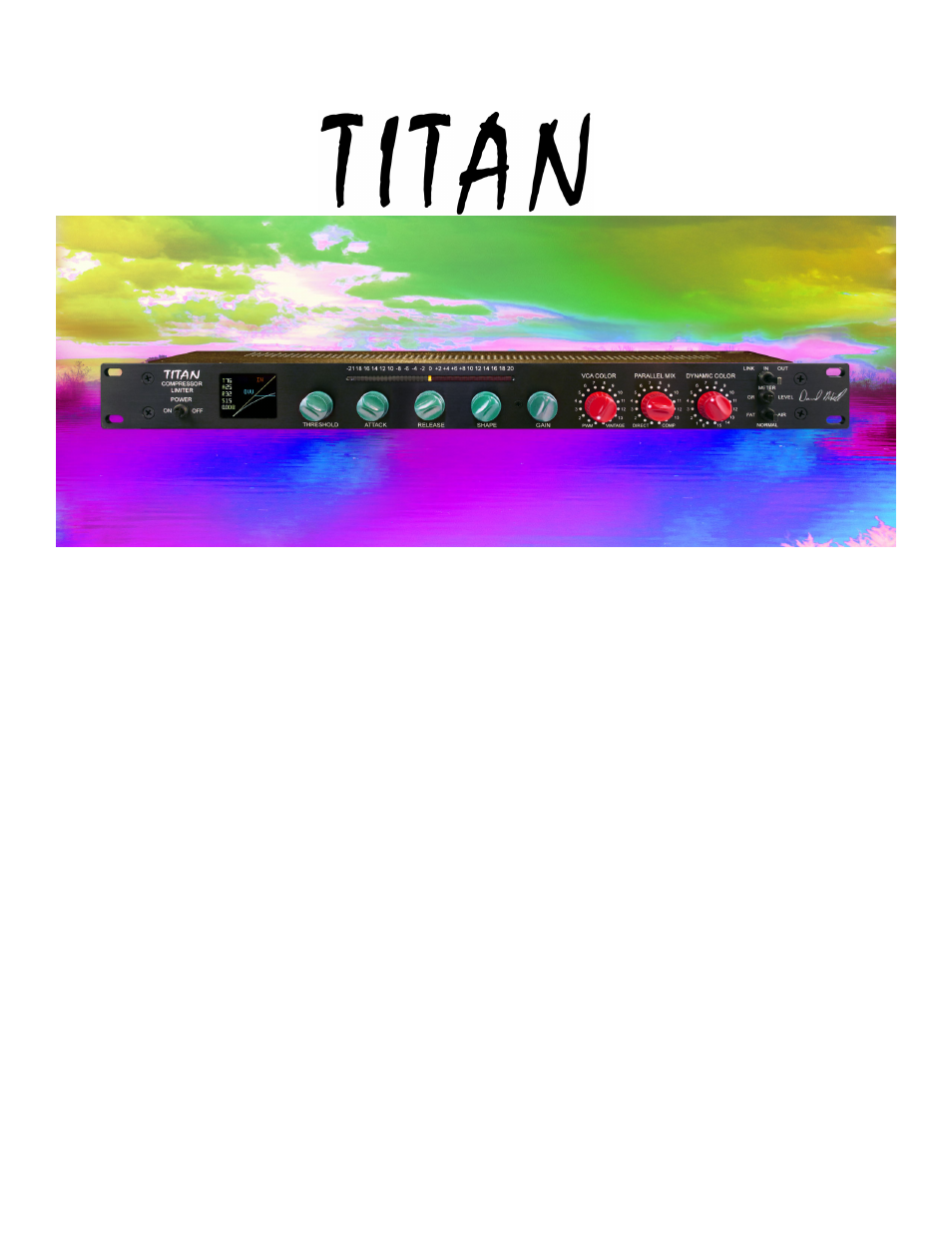 Crane Song TITAN User Manual | 9 pages