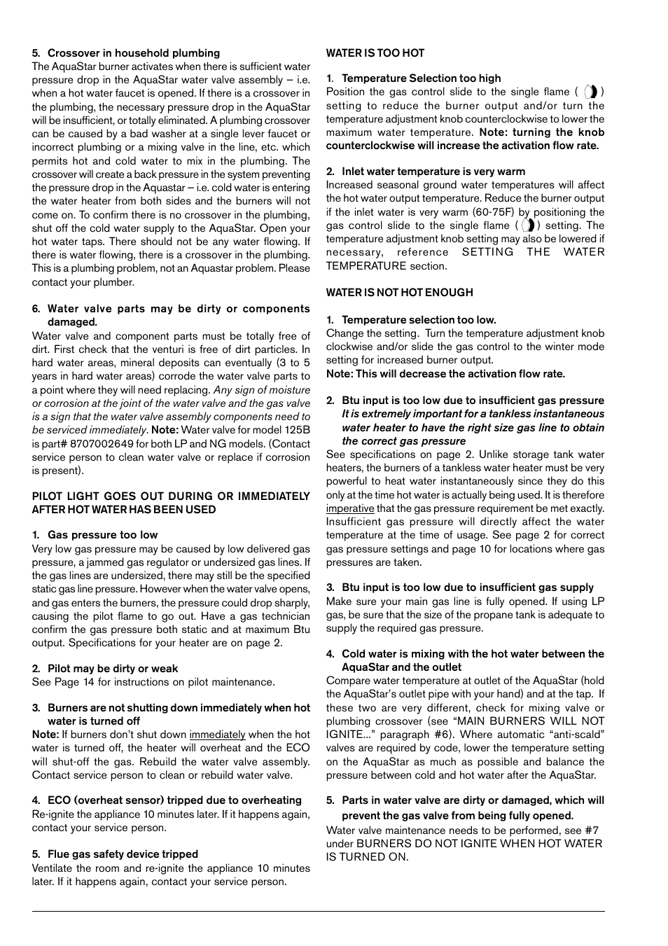 Bosch 125B LP User Manual | Page 16 / 24