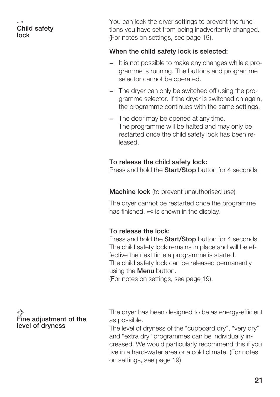 Bosch Maxx WTL 6500 User Manual | Page 21 / 48