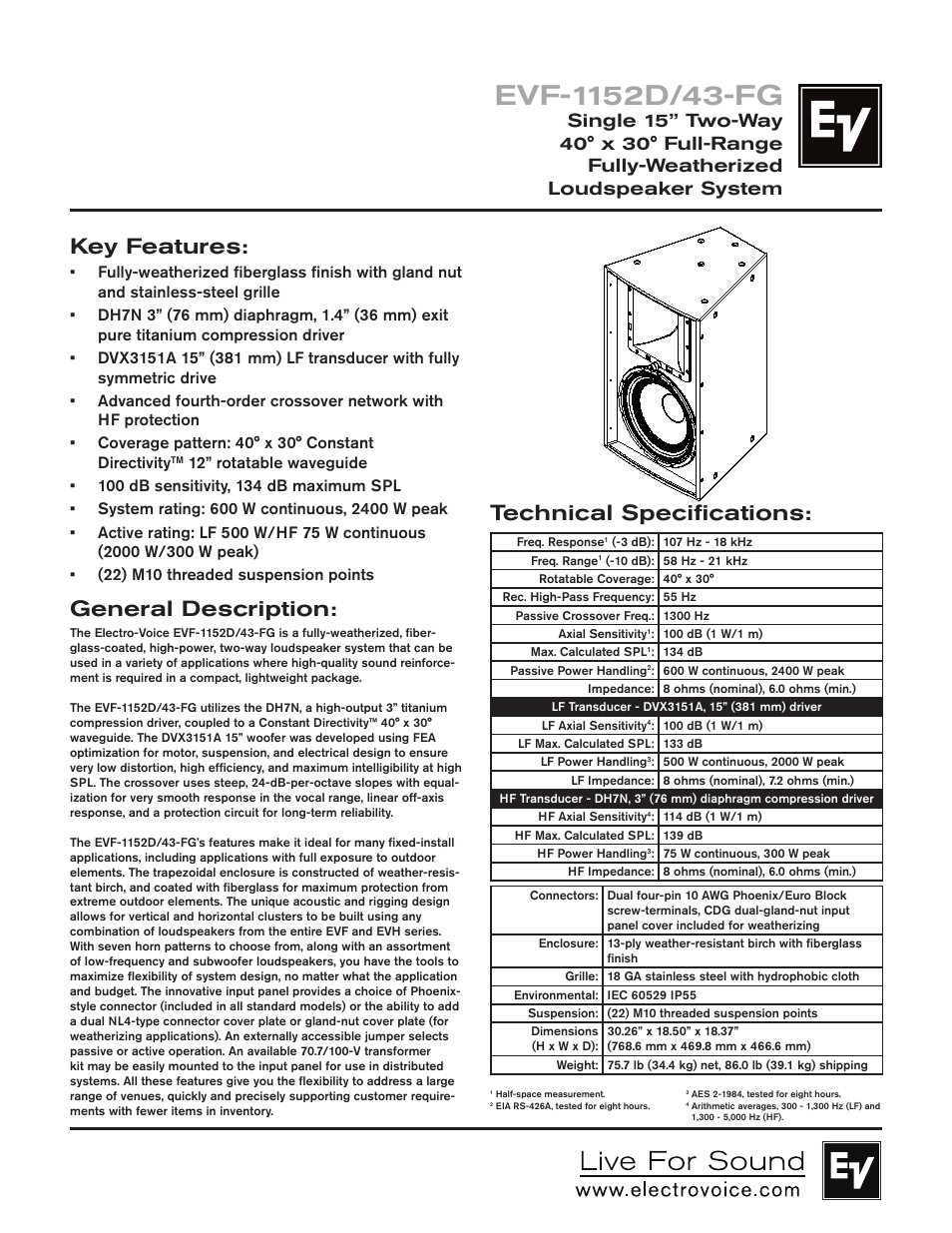 Bosch EVF-1152D/43-FG User Manual | 4 pages