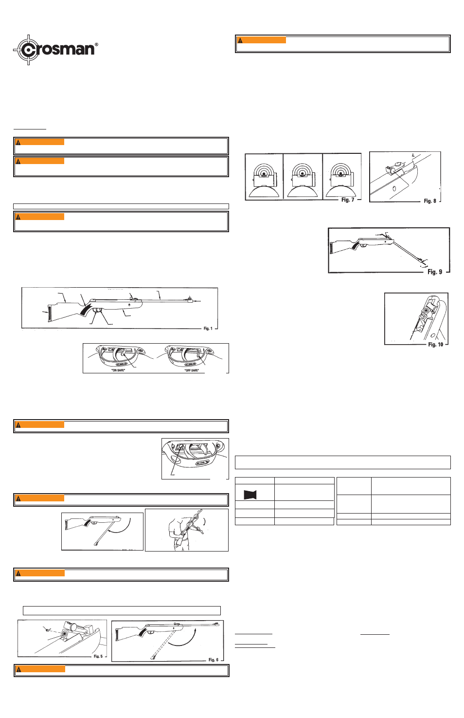 Manual del propietario, Modelo c1k77, Advertencia | Crosman C1K77 User Manual | Page 2 / 2