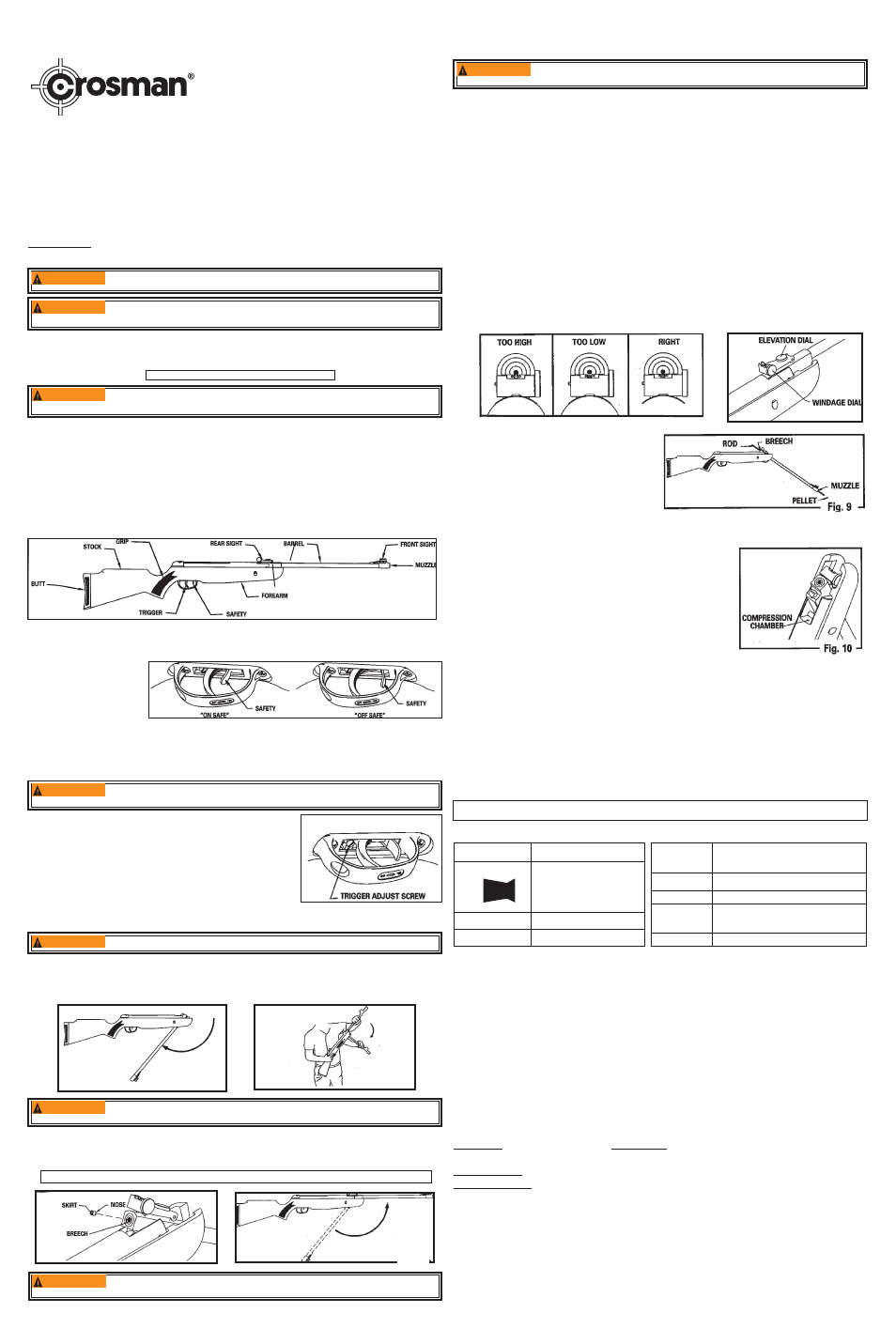 Crosman C1K773932 User Manual | 2 pages