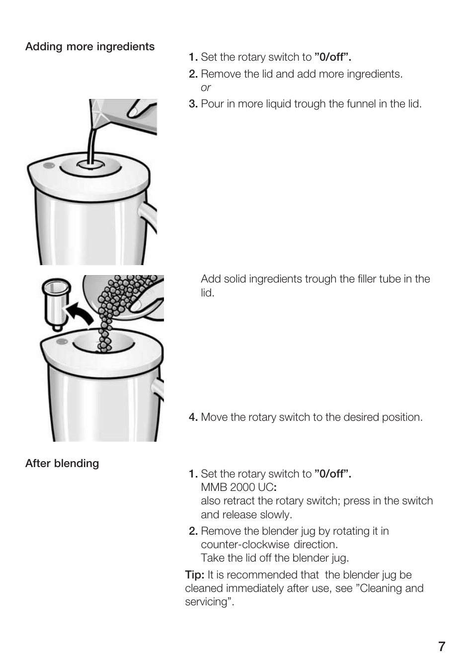 Bosch MMB 1000 UC User Manual | Page 7 / 14