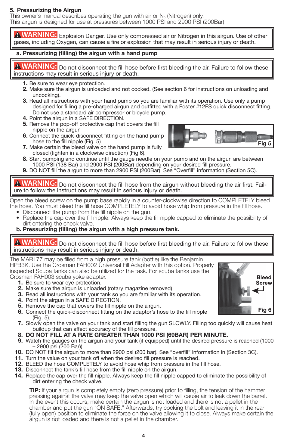 Crosman MAR177 User Manual | Page 4 / 8