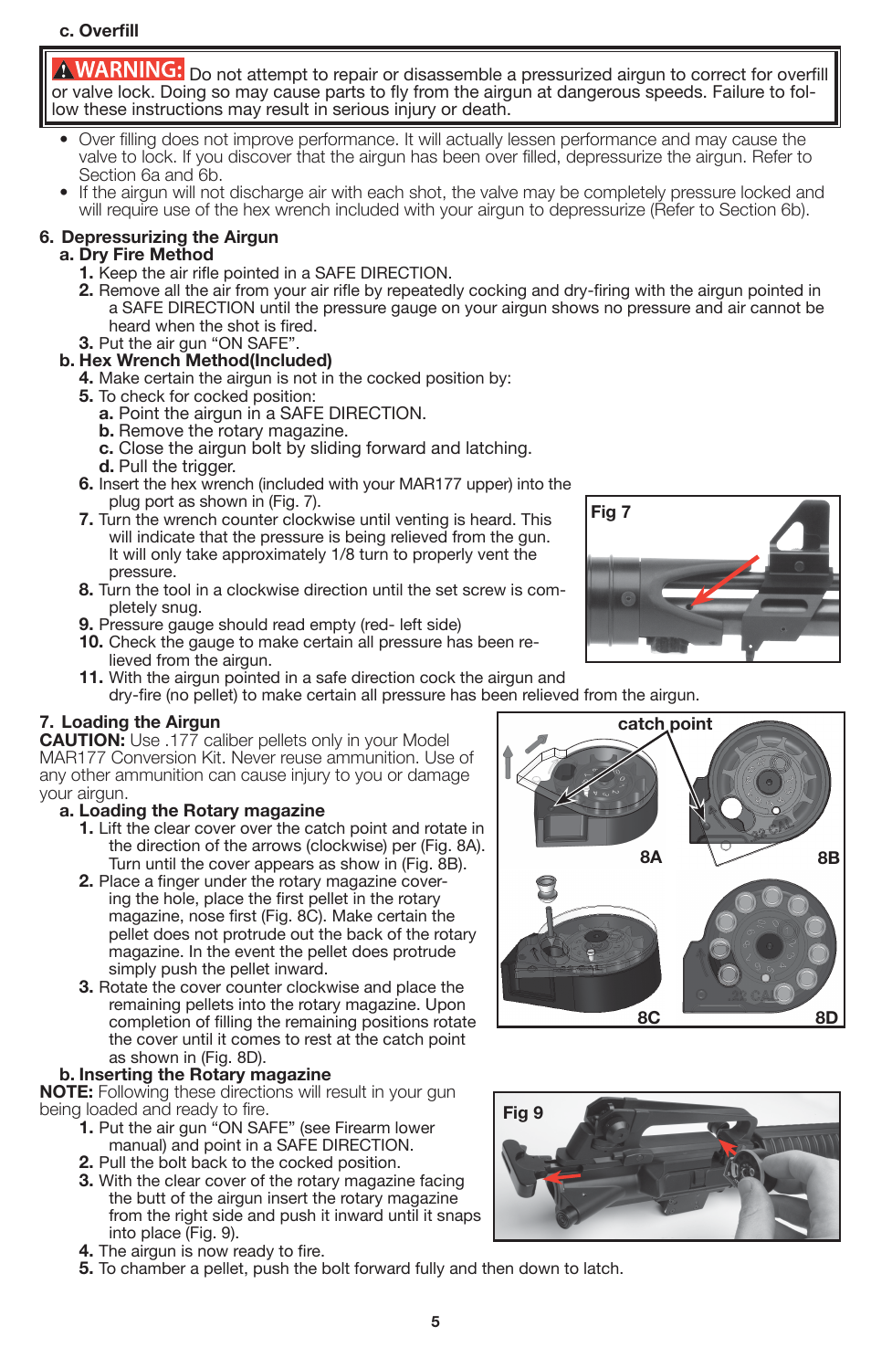 Crosman MAR177 User Manual | Page 5 / 8