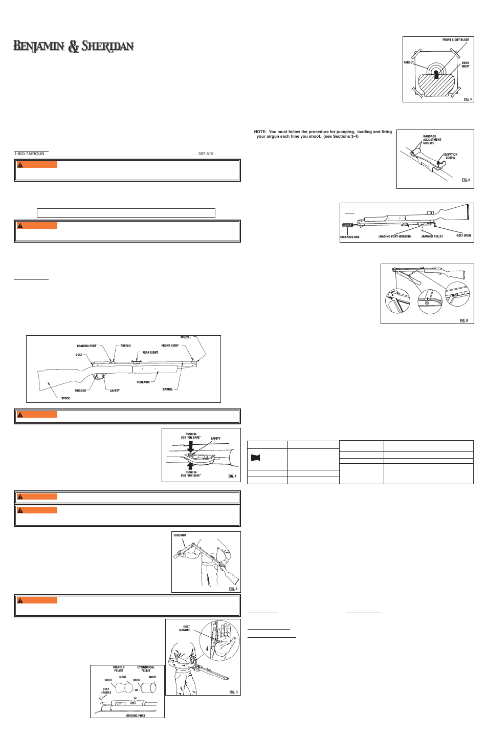 Crosman 397 (2007-Present) User Manual | 2 pages