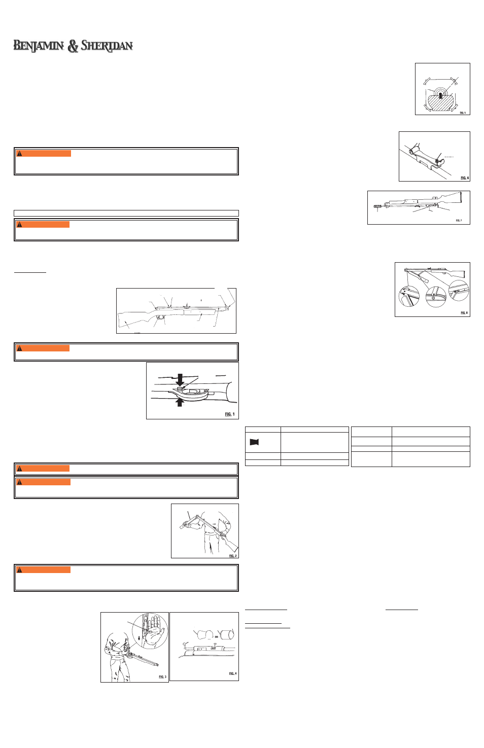 Sheridan, Benjamin, Manual de proprietario | Advertencia | Crosman 397 (2007-Present) User Manual | Page 2 / 2