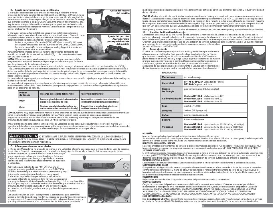 Crosman BP1764S User Manual | Page 10 / 11