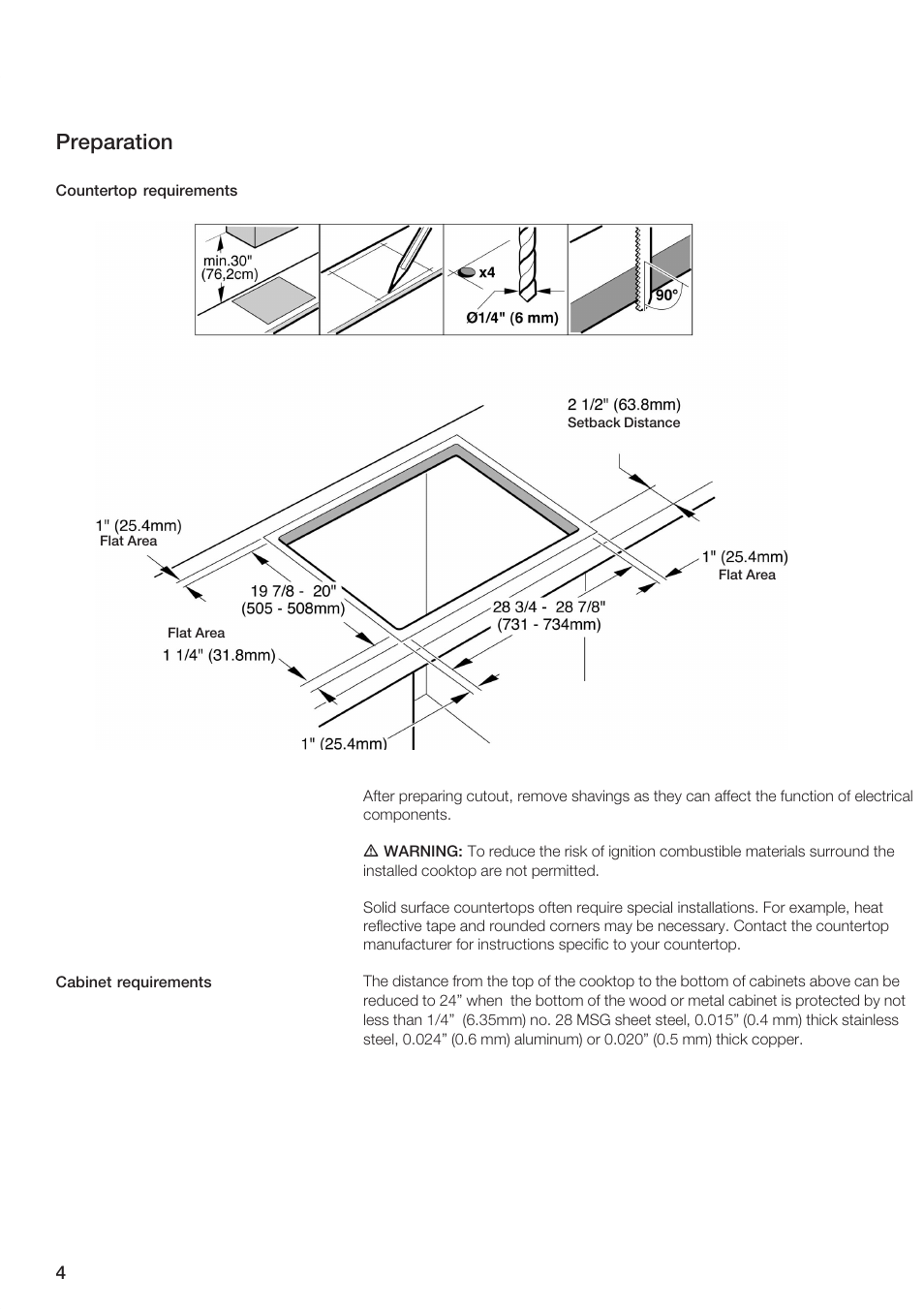 Preparation | Bosch NEM 75 User Manual | Page 4 / 20