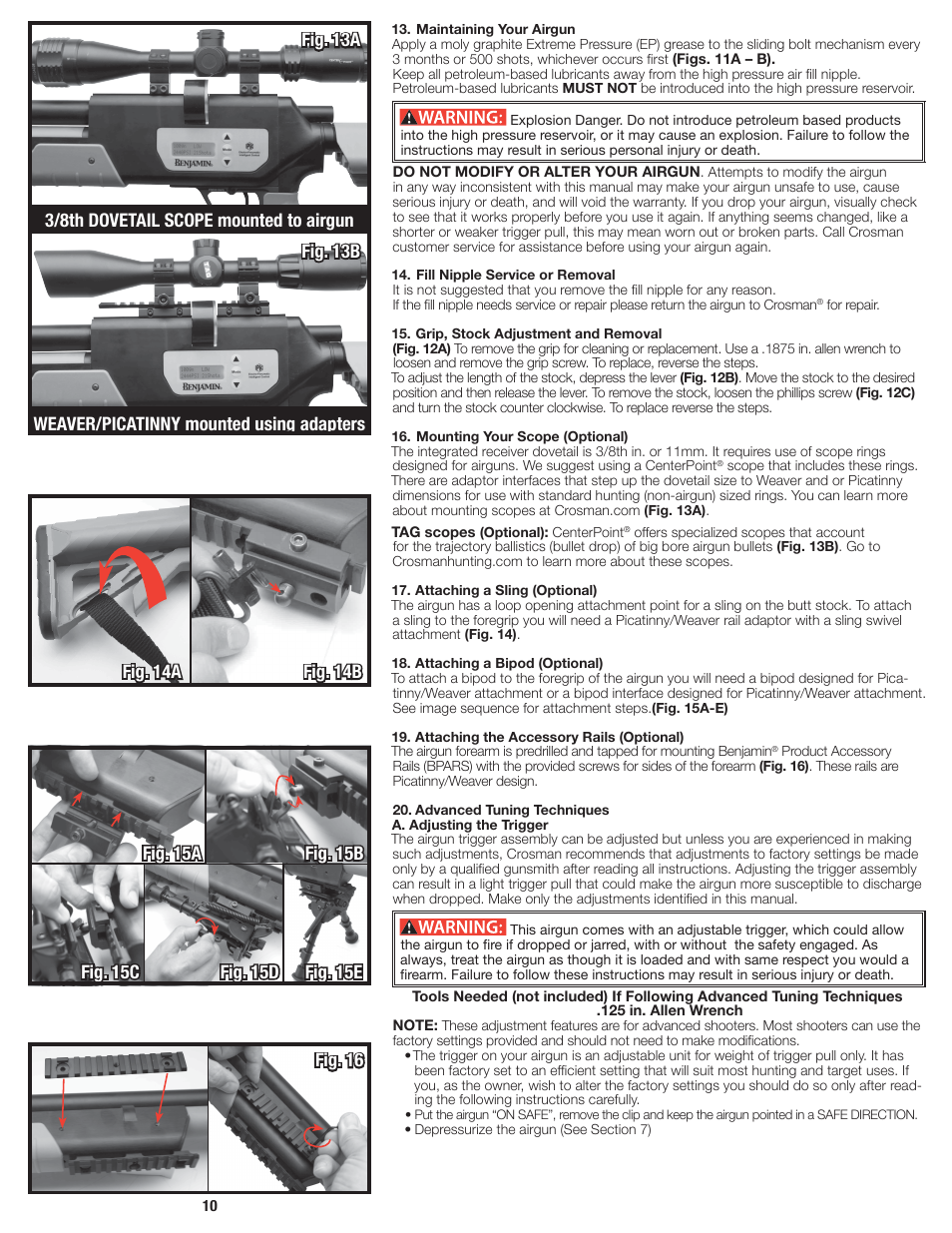 Crosman BPE3571 User Manual | Page 10 / 24