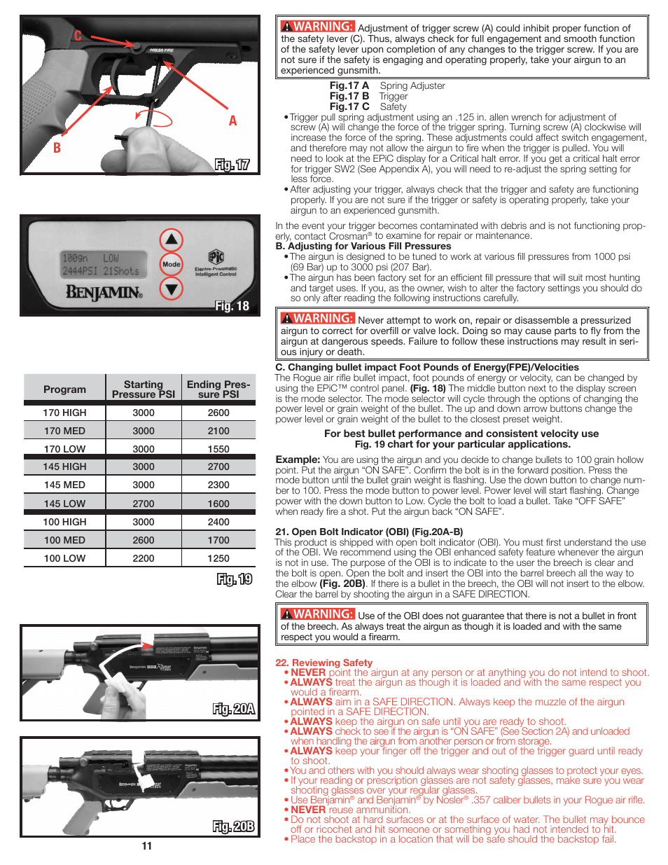 Fig. 19 | Crosman BPE3571 User Manual | Page 11 / 24