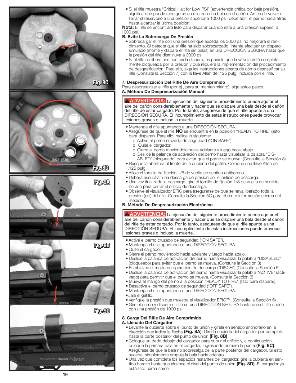 Crosman BPE3571 User Manual | Page 19 / 24