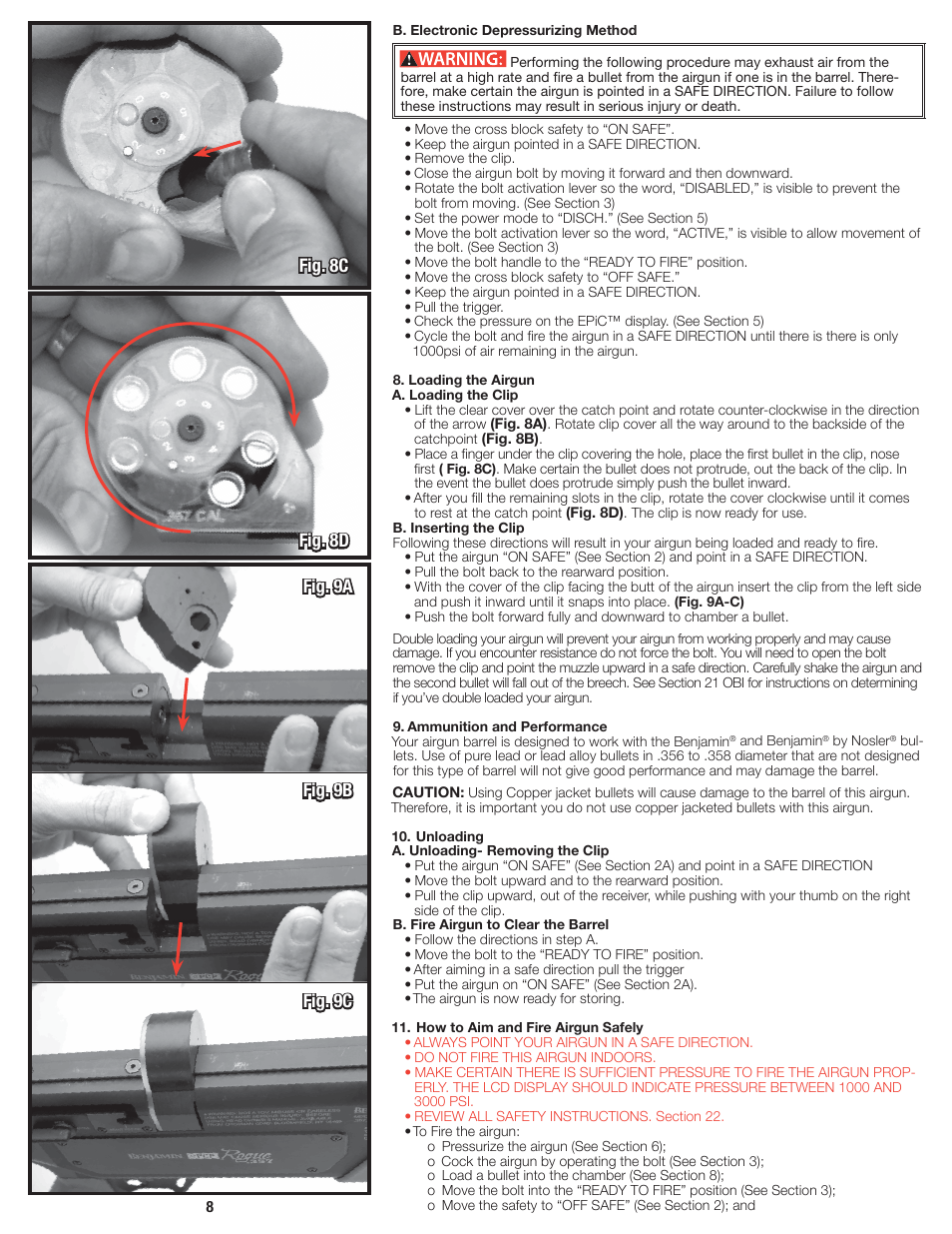 Crosman BPE3571 User Manual | Page 8 / 24