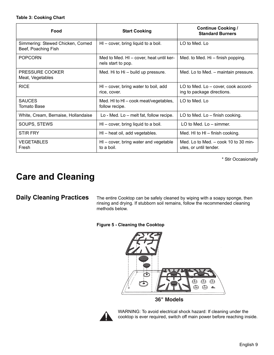 Care and cleaning, Daily cleaning practices | Bosch NGT User Manual | Page 13 / 48