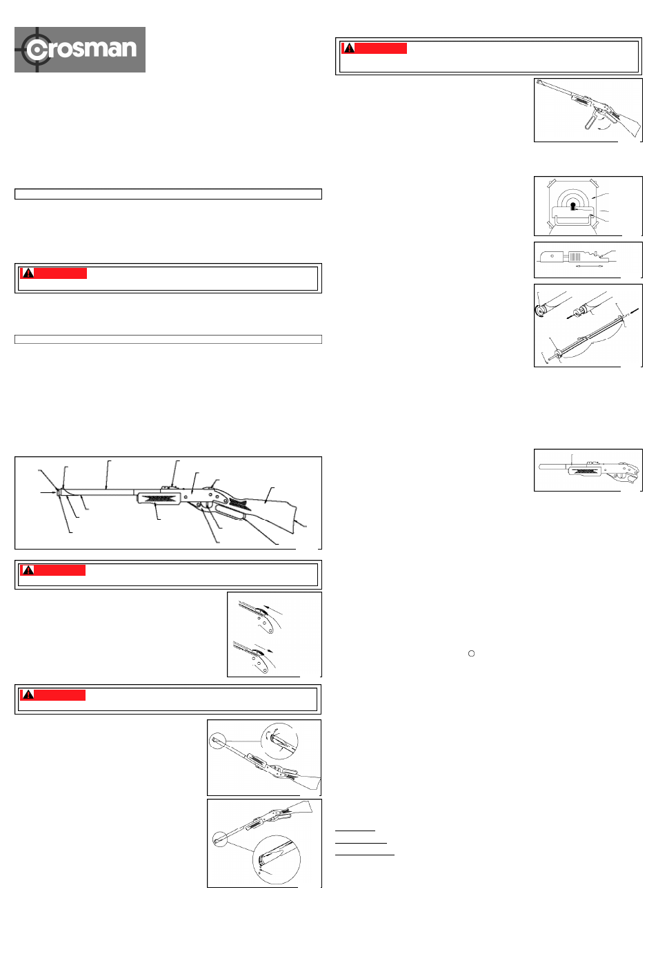 Crosman RM650 User Manual | 1 page