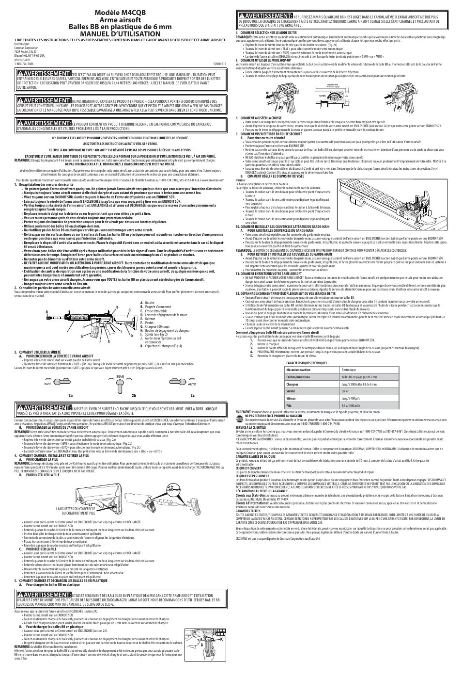 Crosman 50710 User Manual | Page 3 / 3