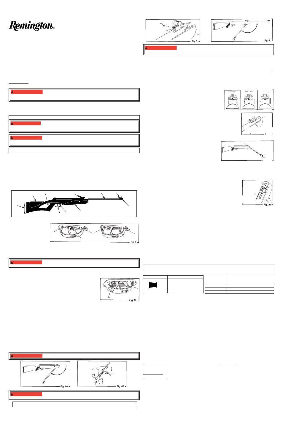 Manual del propietario, Modelo r1k77pg, Advertencia | Crosman R1K77PG User Manual | Page 2 / 2