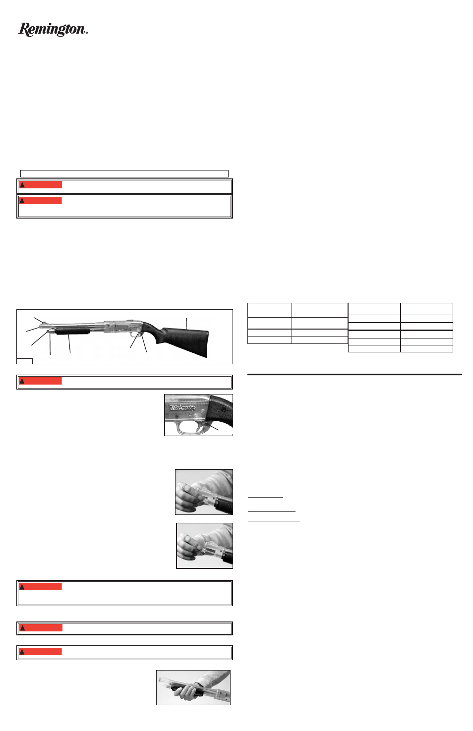 Crosman RWMSA User Manual | 3 pages