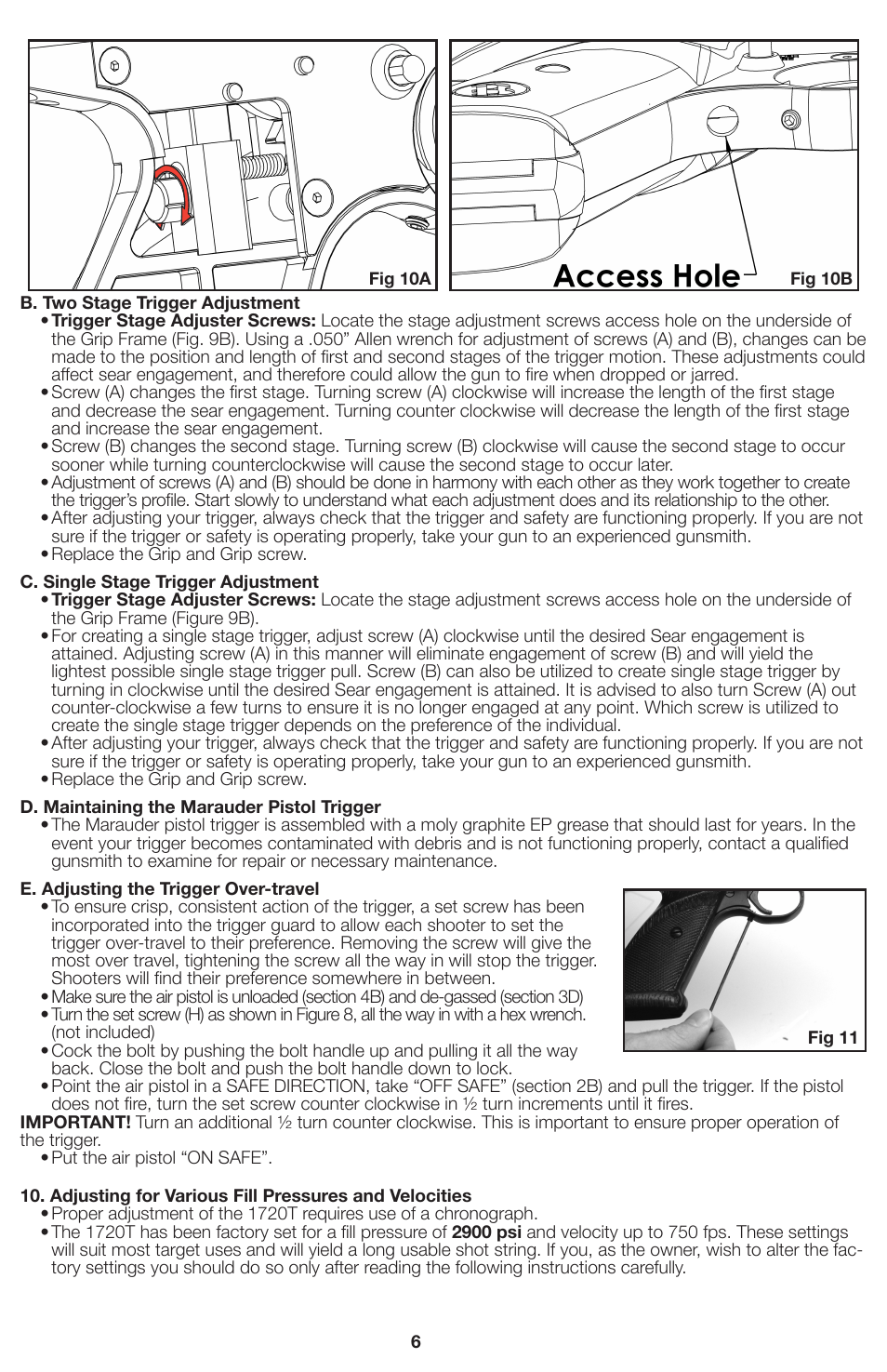 Crosman 1720T User Manual | Page 6 / 8