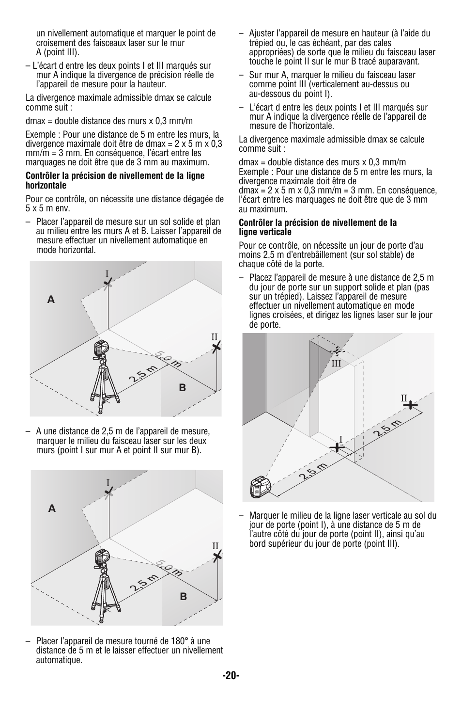 Bosch GLL2-50 User Manual | Page 20 / 32