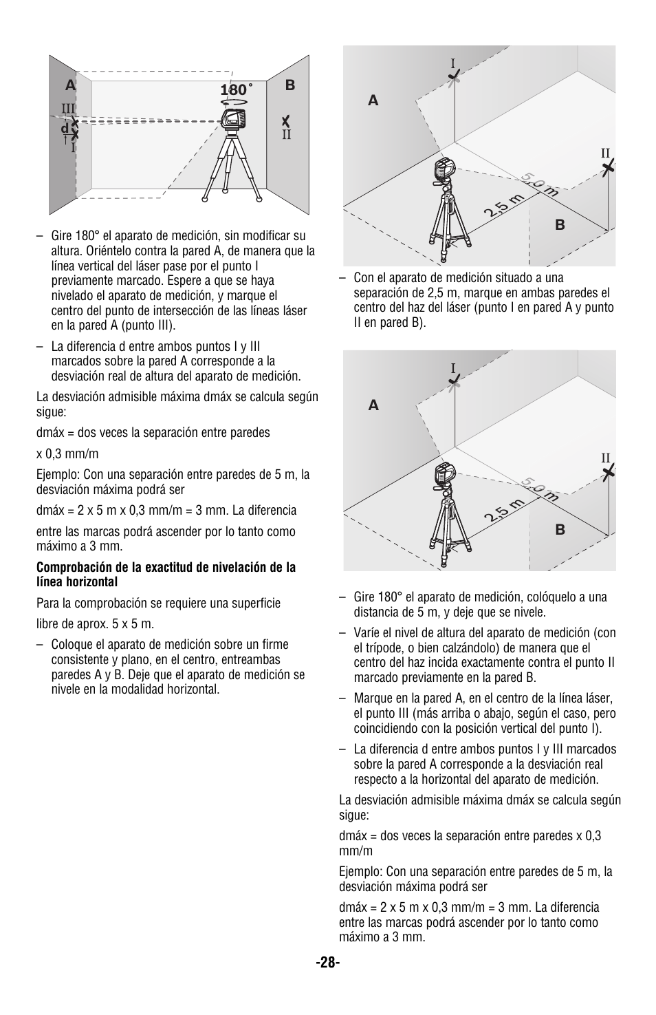 Bosch GLL2-50 User Manual | Page 28 / 32