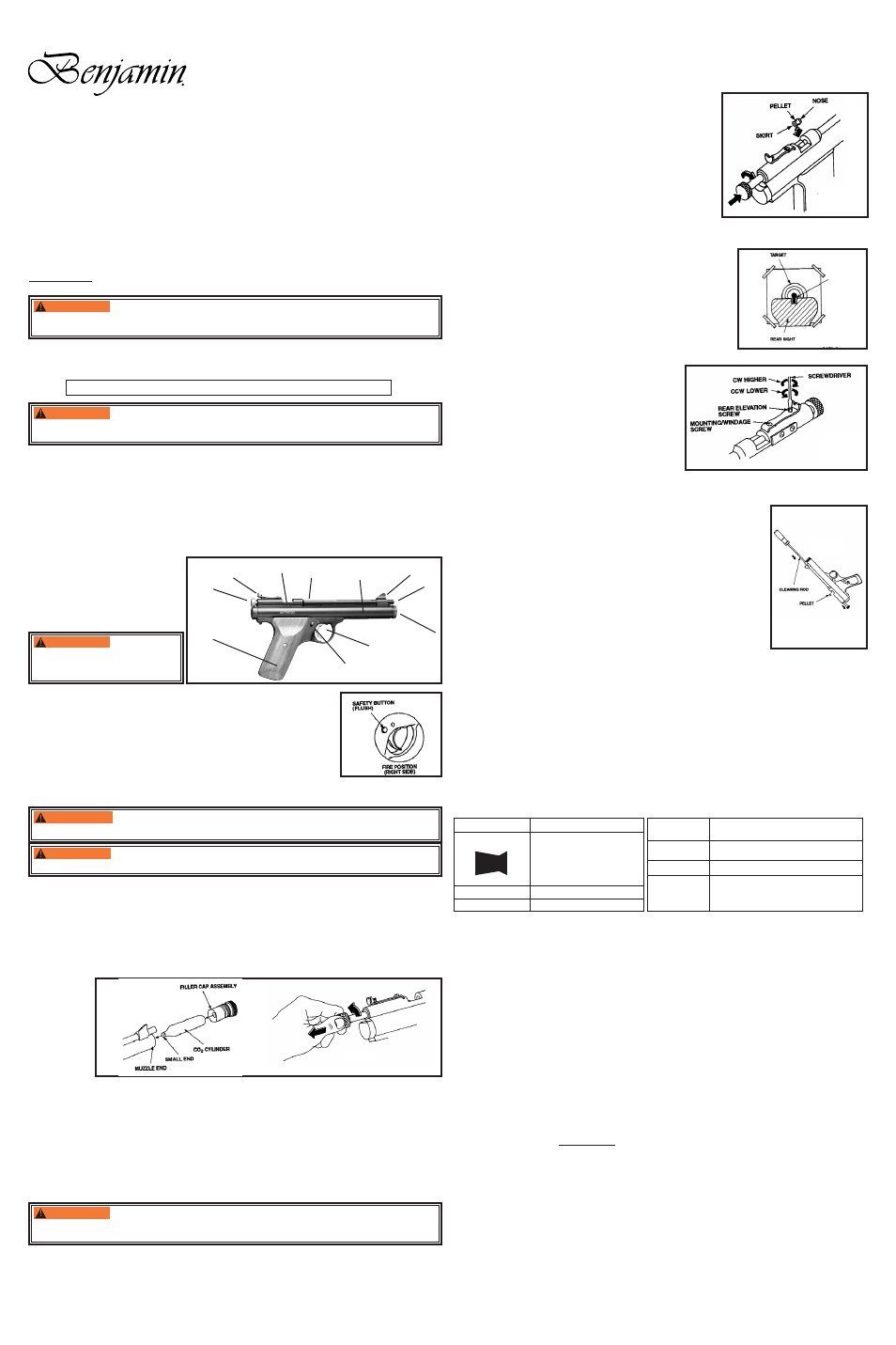 Crosman EB Series User Manual | 2 pages