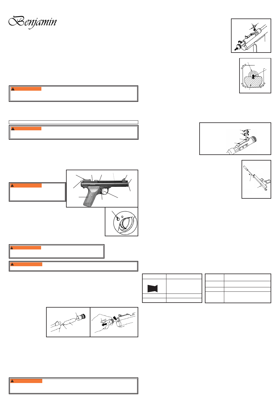 Manual del propietario, Advertencia | Crosman EB Series User Manual | Page 2 / 2