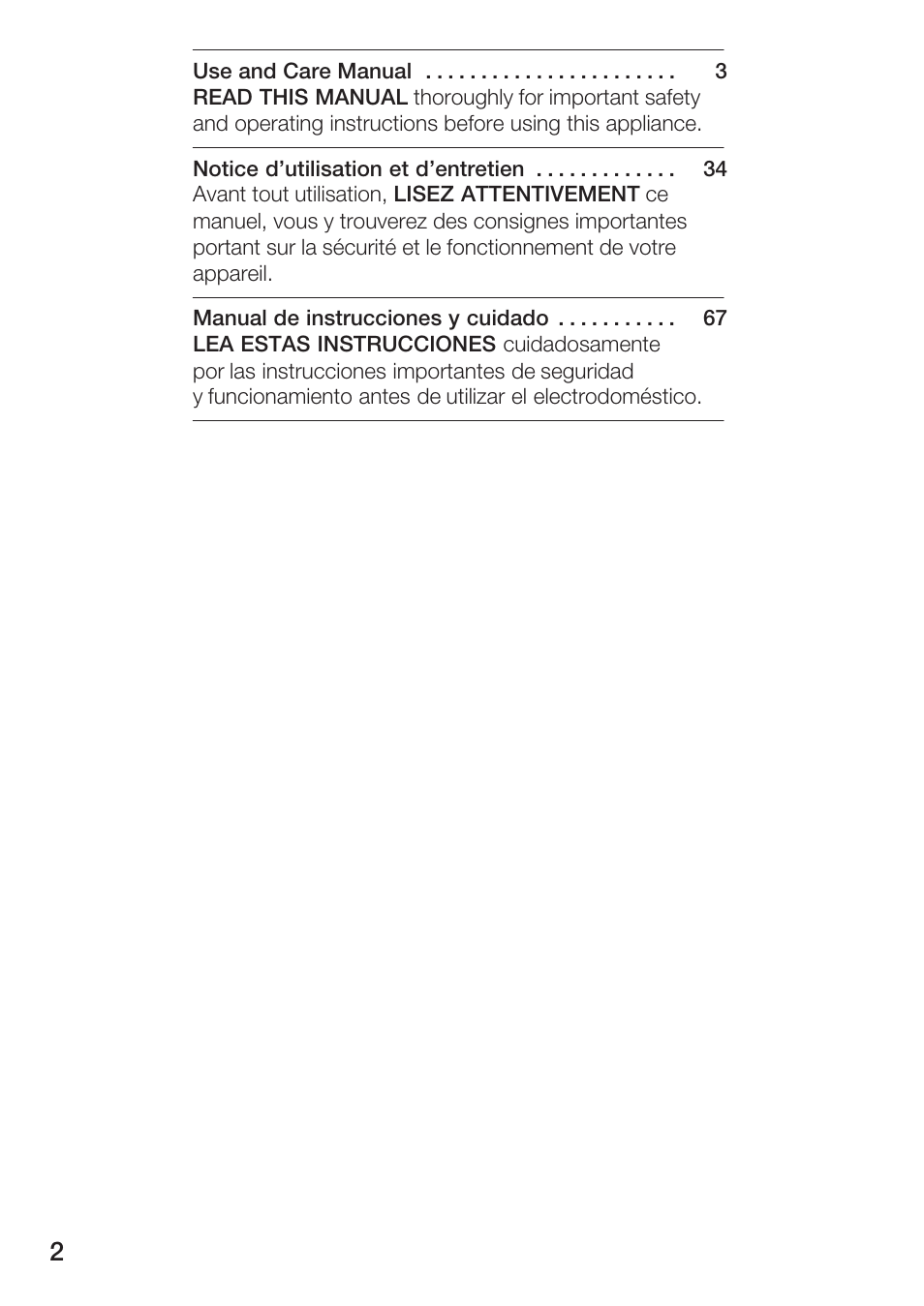Bosch AUTOMATIC COFFEE CENTRE TCA 6301 UC User Manual | Page 2 / 108