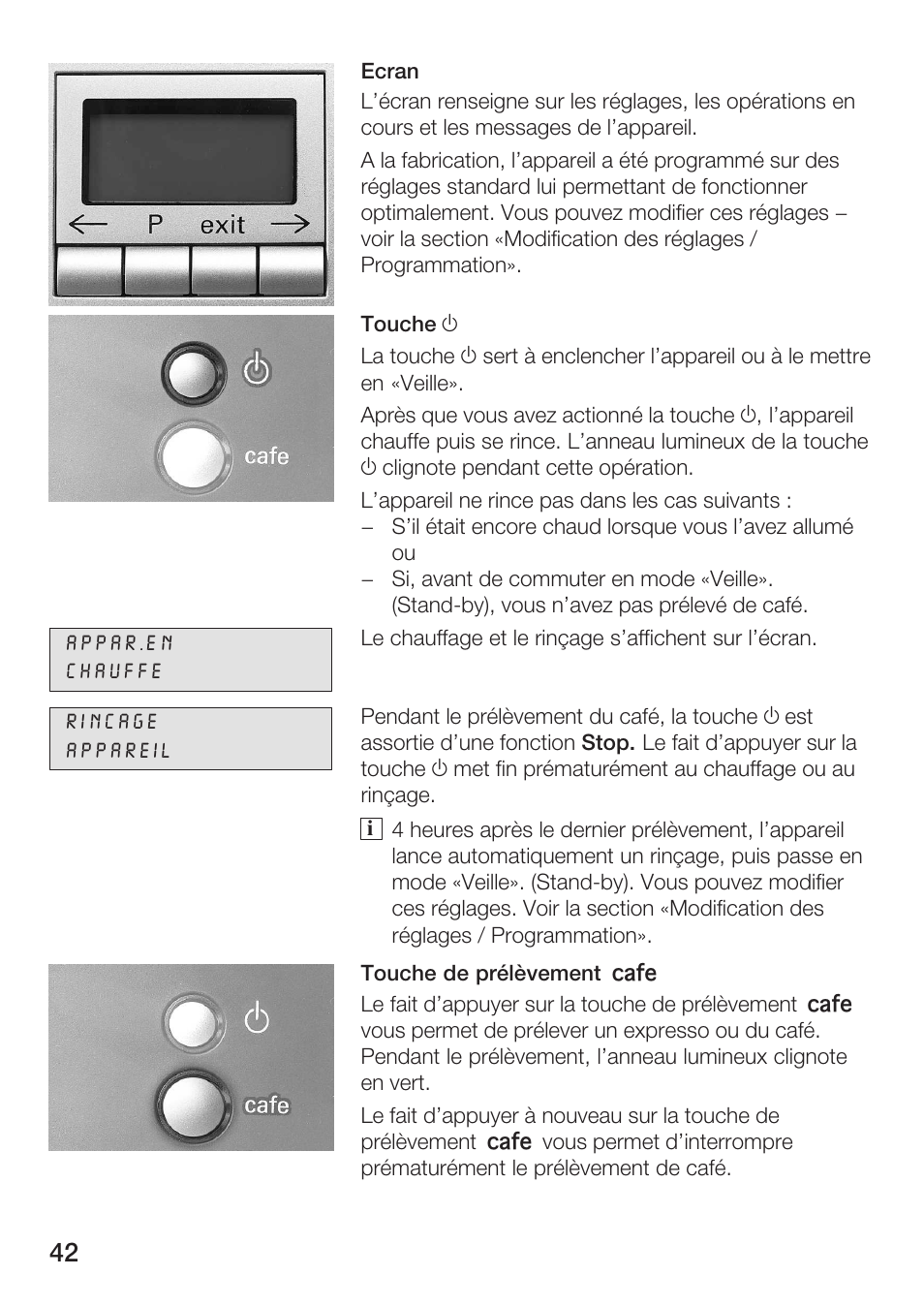 Bosch AUTOMATIC COFFEE CENTRE TCA 6301 UC User Manual | Page 42 / 108