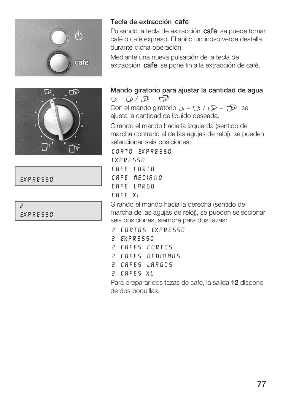 Bosch AUTOMATIC COFFEE CENTRE TCA 6301 UC User Manual | Page 77 / 108