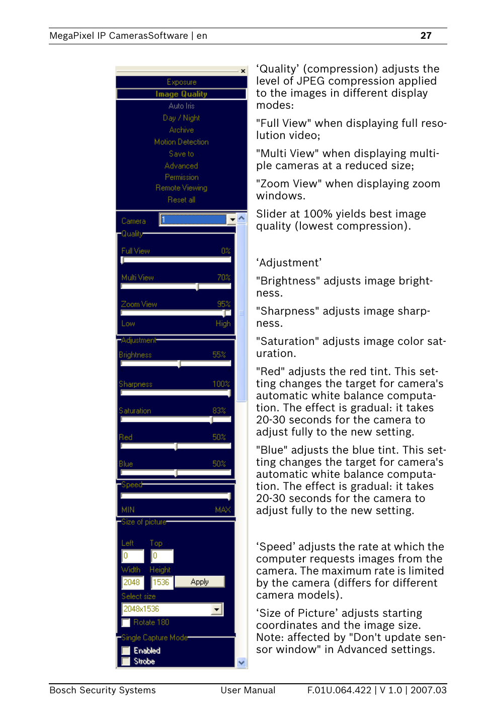 Bosch MegaPixel IP Camera NWC-0900 User Manual | Page 29 / 46